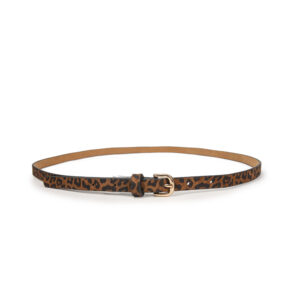 CINTURÓN ESTAMPADO LEOPARDO